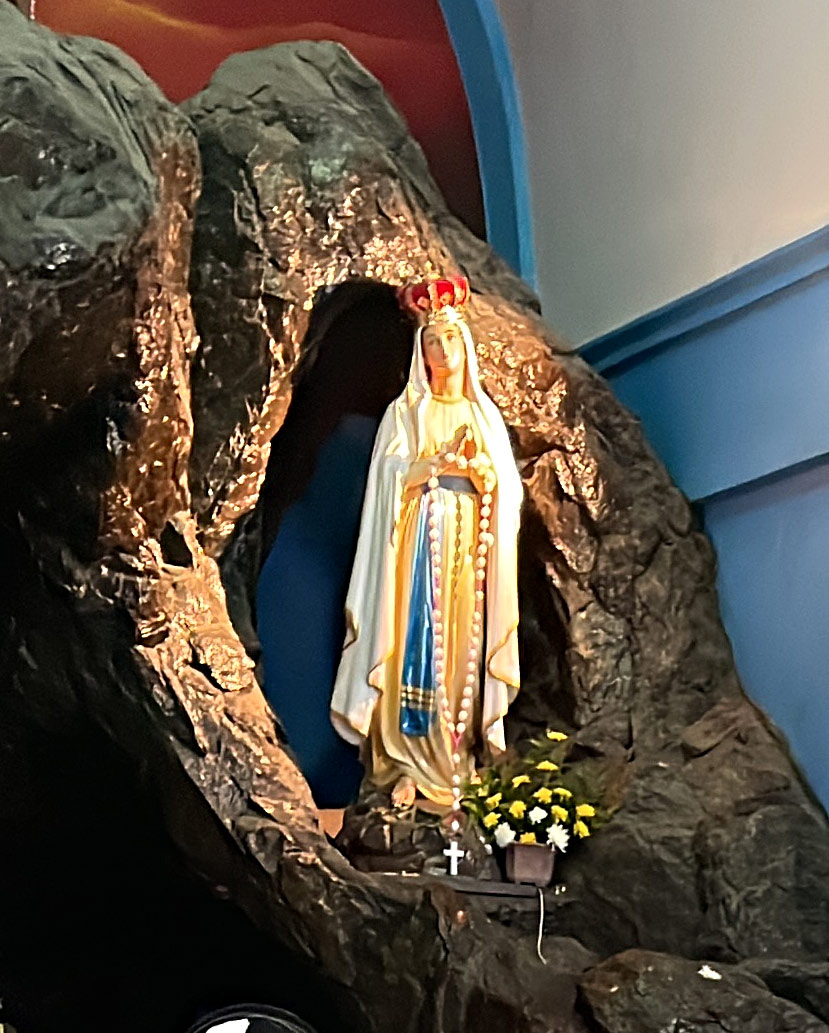 Villianur Statue of Our Lady of the Lourdes